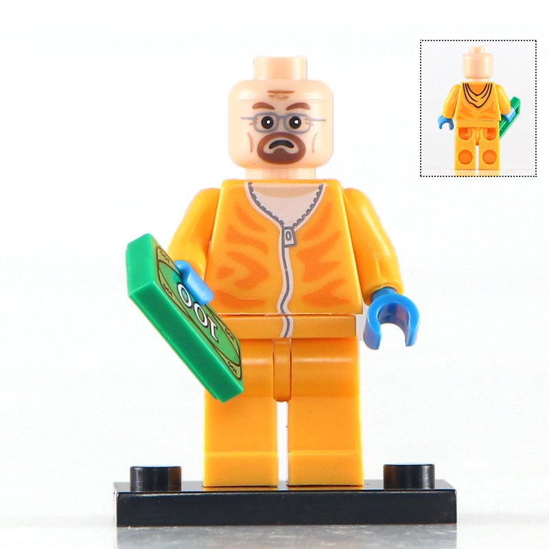 Walter White Hazmat Suit Breaking Bad TV Series Minifigure