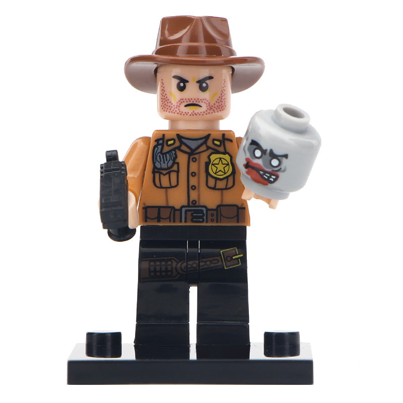 Rick Grimes custom The Walking Dead Minifigure.