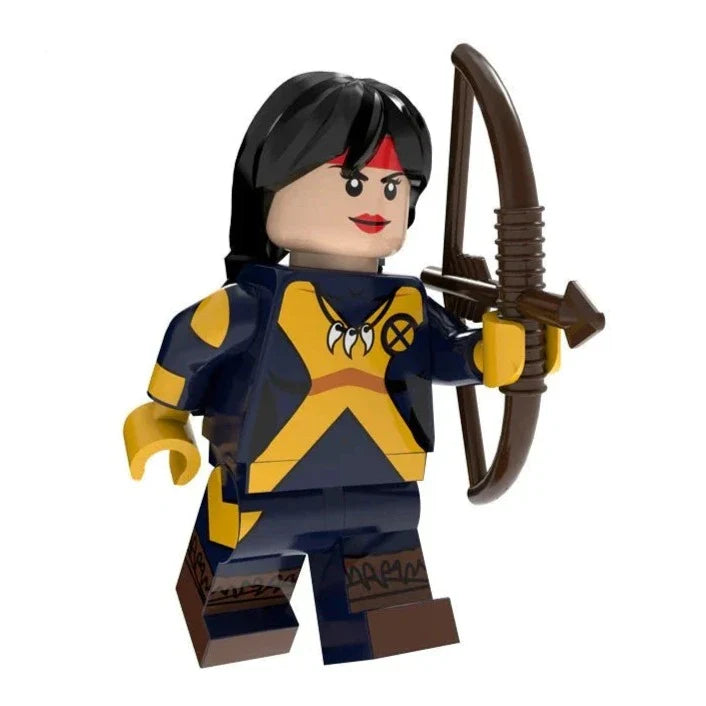 Mirage Buildable Figure Mirage (X-Men) Custom Marvel Superhero Minifigure.