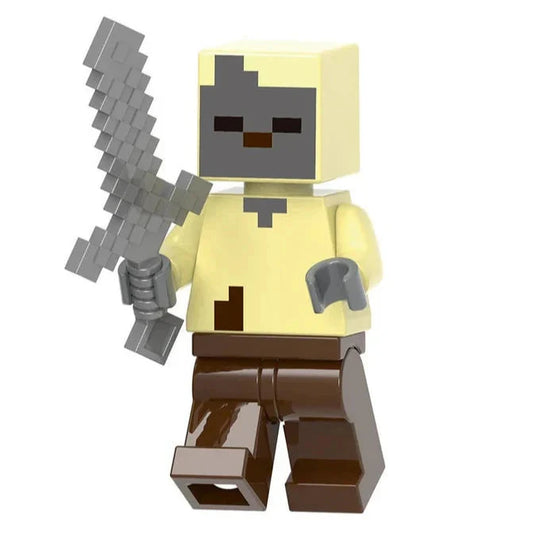 Husk Custom Minecraft Player Minifigure