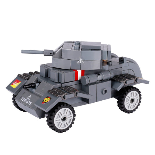 Véhicule blindé Staghound T17E1 de la Seconde Guerre mondiale, modèle militaire personnalisé