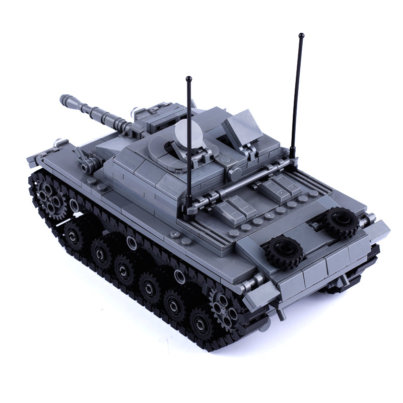 Canon d'assaut allemand StuG III de la Seconde Guerre mondiale, modèle militaire personnalisé