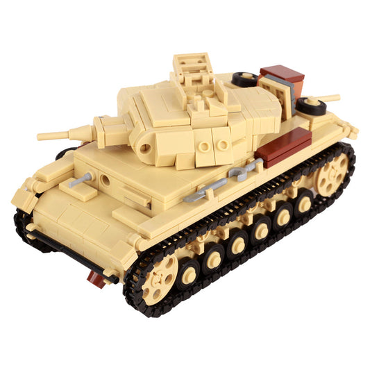 Char allemand Panzer III de la Seconde Guerre mondiale, modèle militaire personnalisé