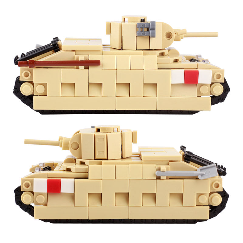 Char d'infanterie britannique Matilda II, modèle militaire personnalisé