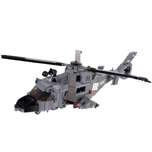 Hélicoptère français Eurocopter AS565 Panther personnalisé militaire MOC