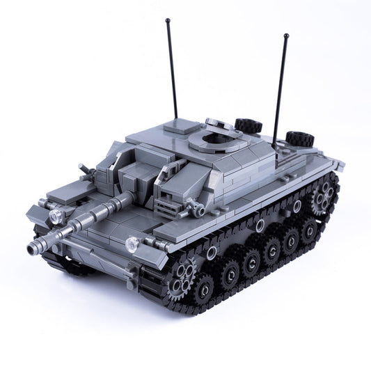 Canon d'assaut allemand StuG III de la Seconde Guerre mondiale, modèle militaire personnalisé