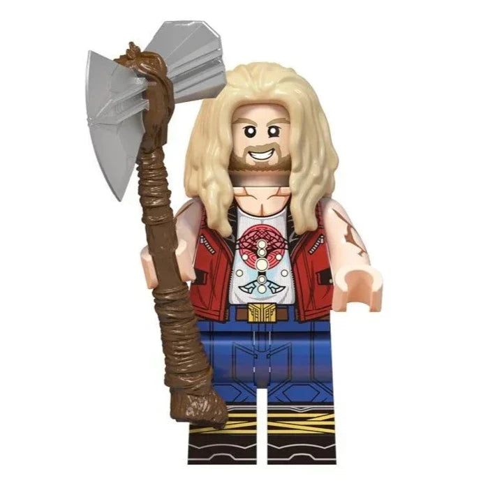 Thor Custom Marvel Superhero Minifigure