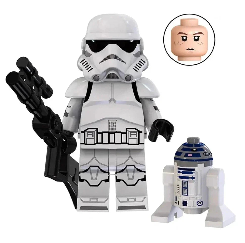 Stormtrooper with R2 Droid Custom Star Wars Minifigure