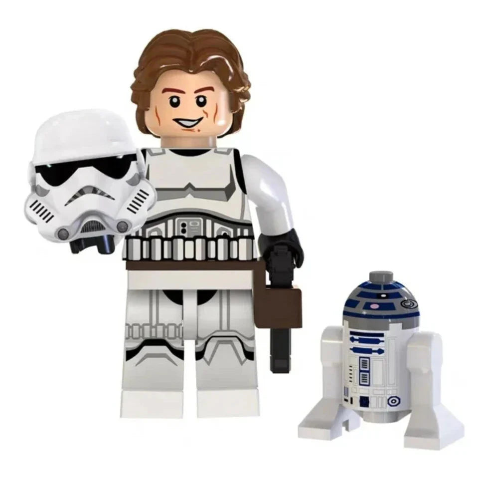 Han Solo (Stormtrooper Outfit) Custom Star Wars Minifigure.