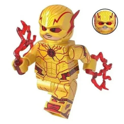 Reverse Flash Custom DC Comics Superhero Minifigure