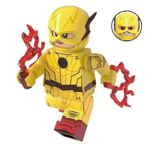 Reverse Flash Custom DC Comics Superhero Minifigure