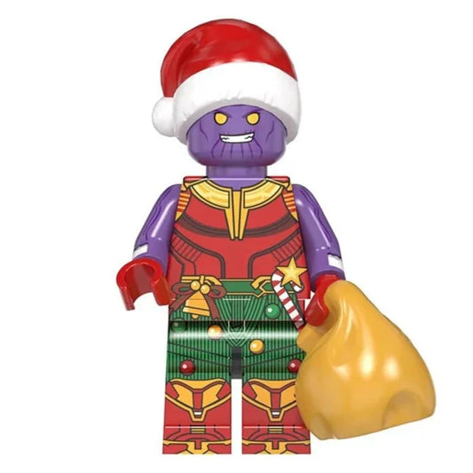 Thanos Christmas Special Custom Marvel Superhero Minifigure