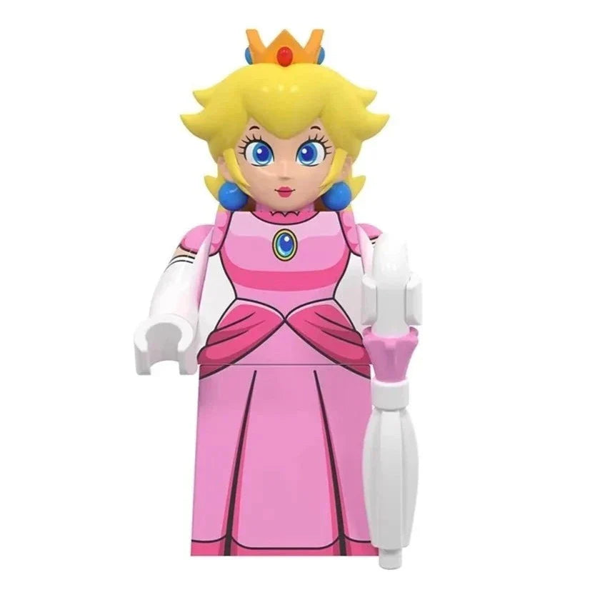 Princess Peach from Super Mario Custom Minifigure