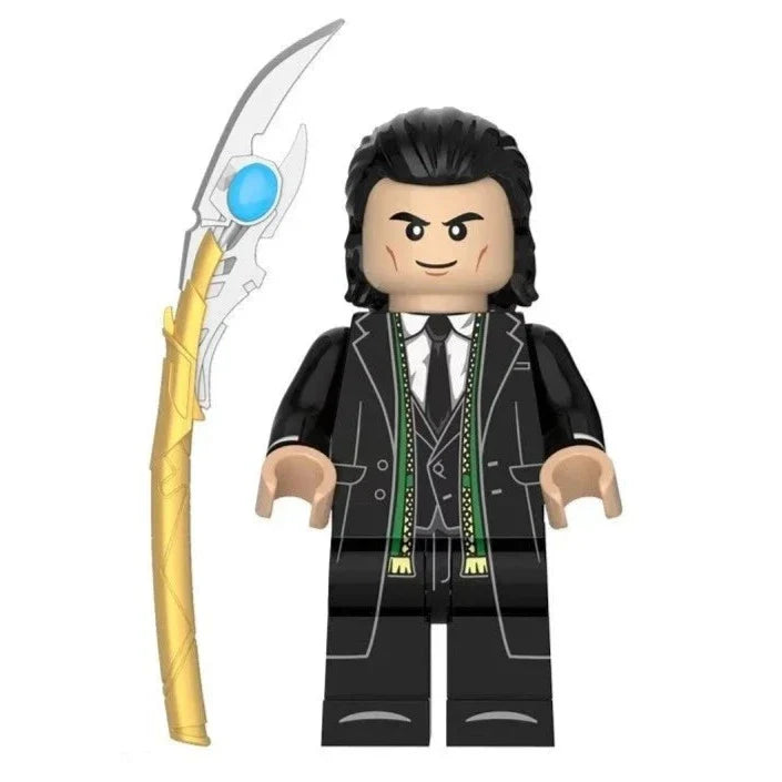 Loki (Avengers) Custom Marvel Superhero Minifigure