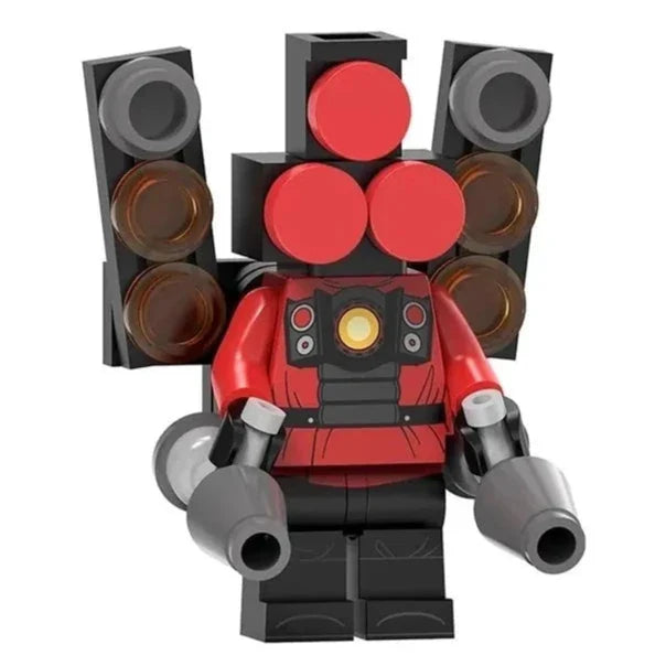 Titan Speakerman Skibidi Toilet Custom Minifigure