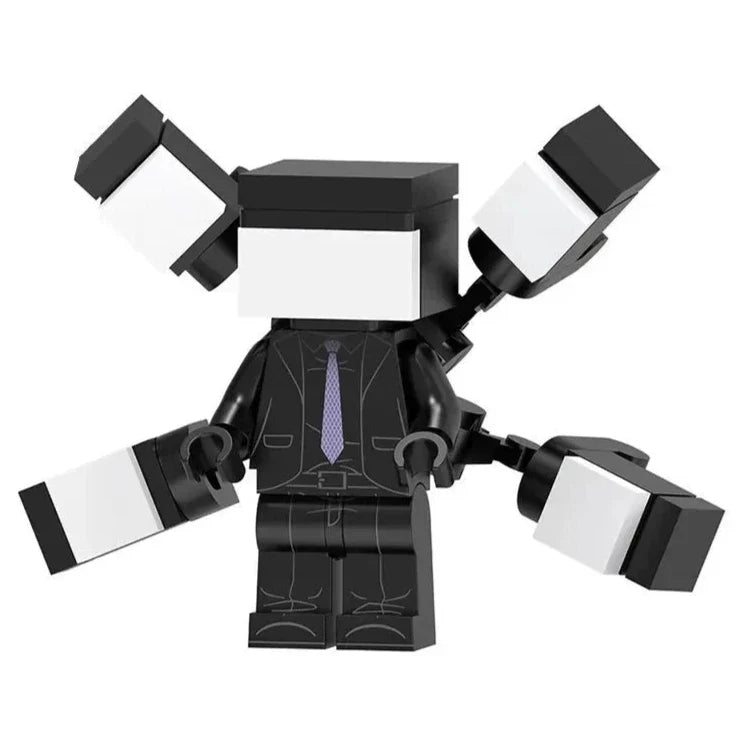 Titan TV Man Skibidi Toilet Custom Minifigure