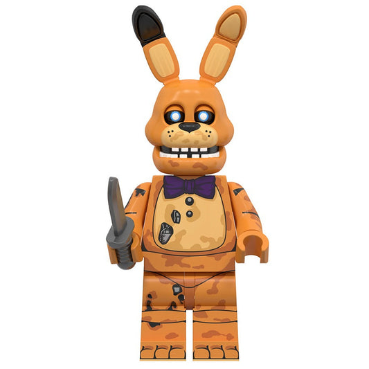 Bonnie from Five Nights at Freddy's Custom Minifigure