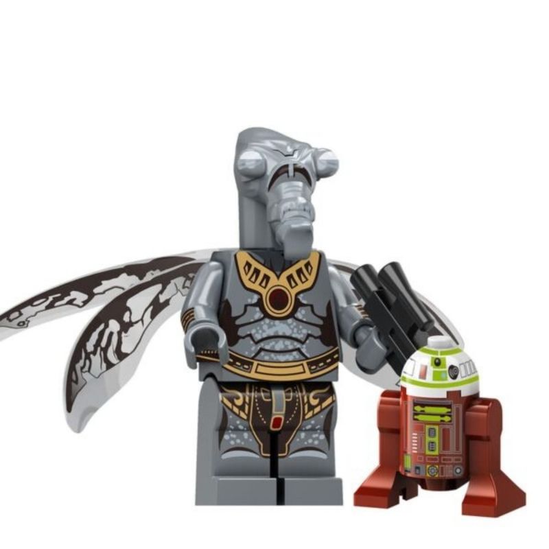 4-Lom benutzerdefinierte Star Wars Minifigur
