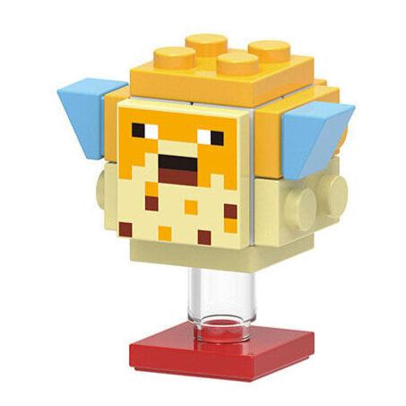 Pufferfish Custom Minecraft Animal Minifigure