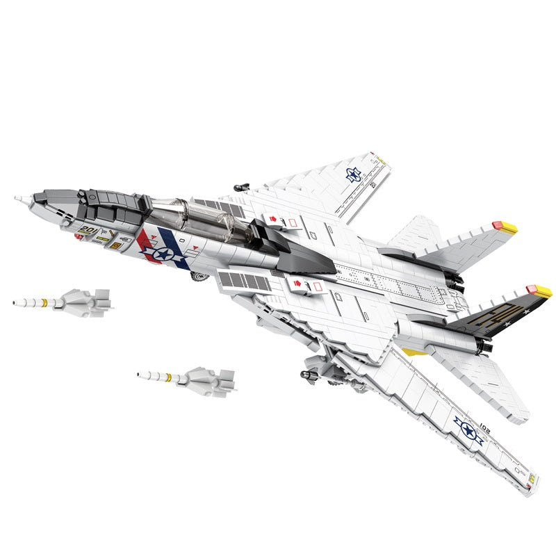 F-14 Tomcat Fighter Jet Building Set