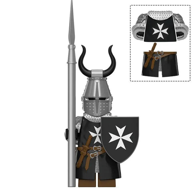 Knights Hospitaller Custom Crusader Minifigure