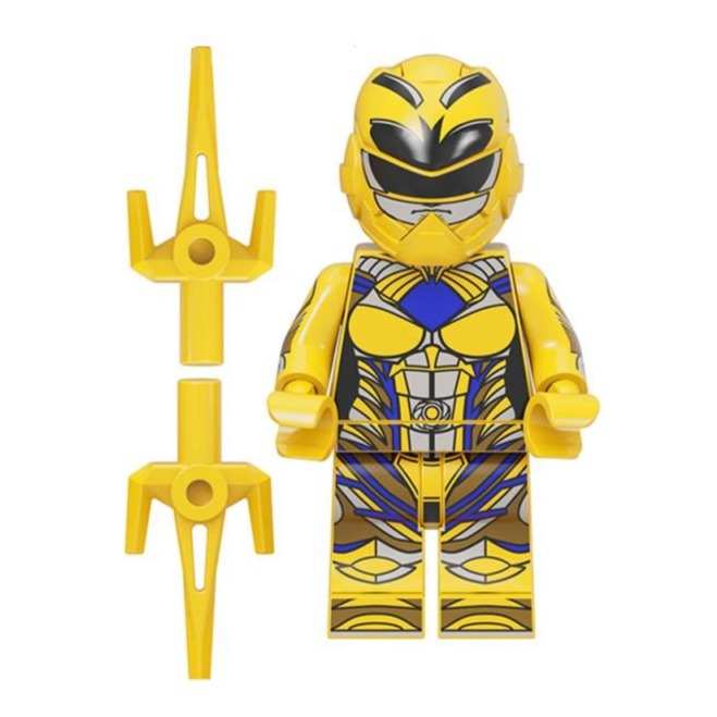 Yellow Ranger Custom Power Rangers Minifigure