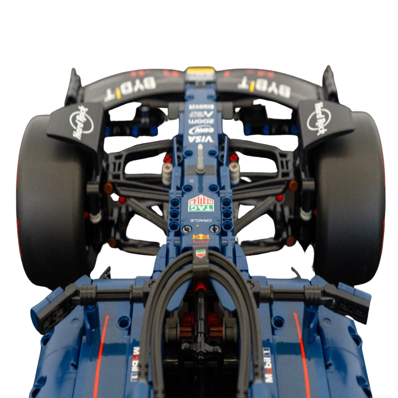 Oracle Red Bull Racing F1 Car Building Set – 42206 Technic-Compatible Formula RB20 Supercar Model with 1639 Pieces.