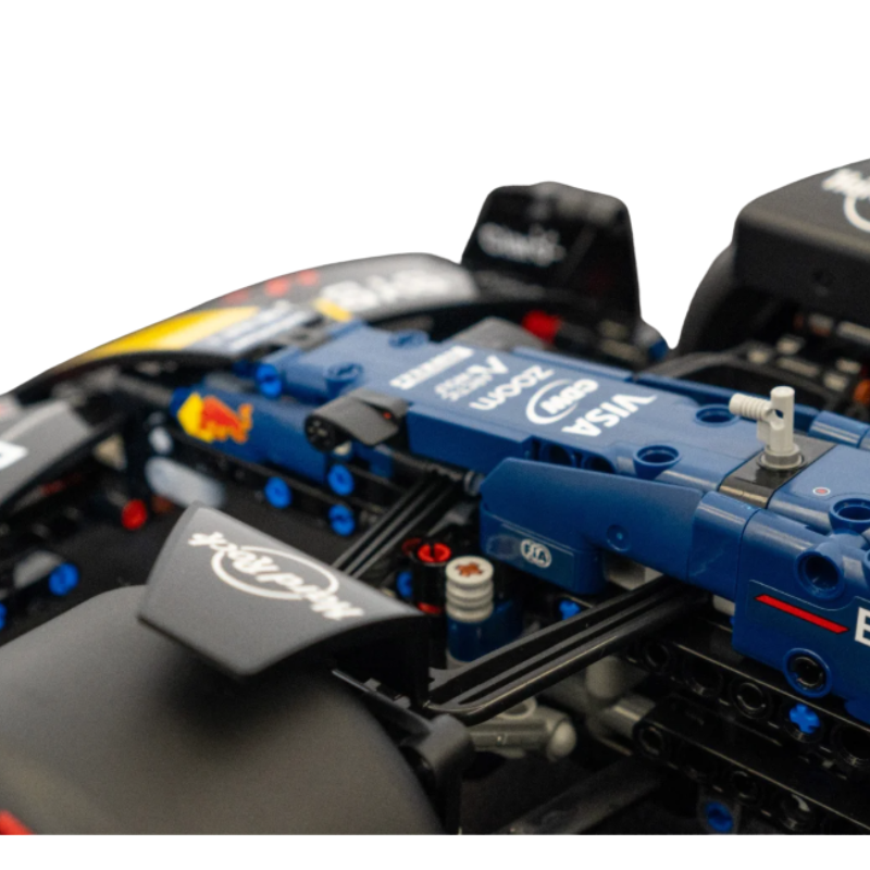 Oracle Red Bull Racing F1 Car Building Set – 42206 Technic-Compatible Formula RB20 Supercar Model with 1639 Pieces.