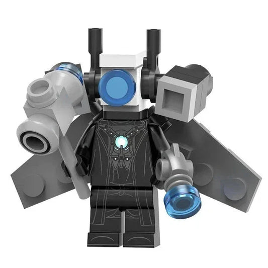 Upgraded Titan Camera Man Skibidi Toilet Custom Minifigure