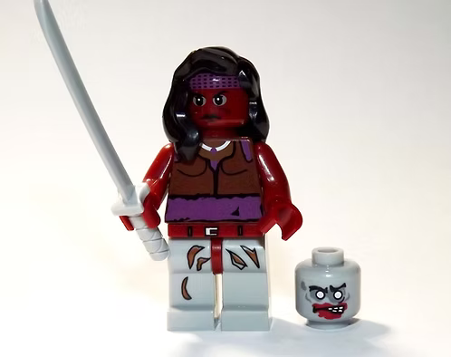 Michonne Grimes custom The Walking Dead Minifigure