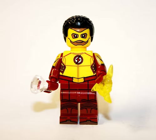 Wally West Flash Custom DC Comics Superhero Minifigure