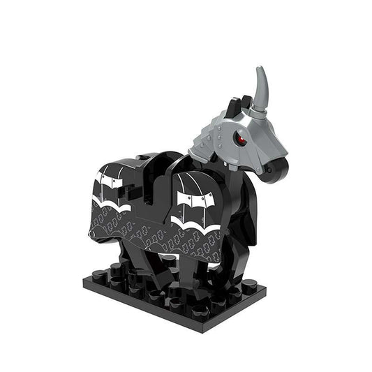 Medieval Armored Warhorse Custom Minifigure (Copy)