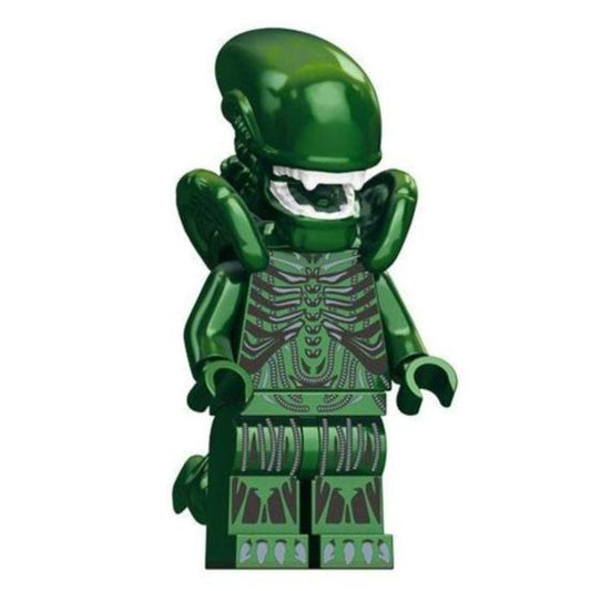 Aliens Green Xenomorph Custom Horror Minifigure