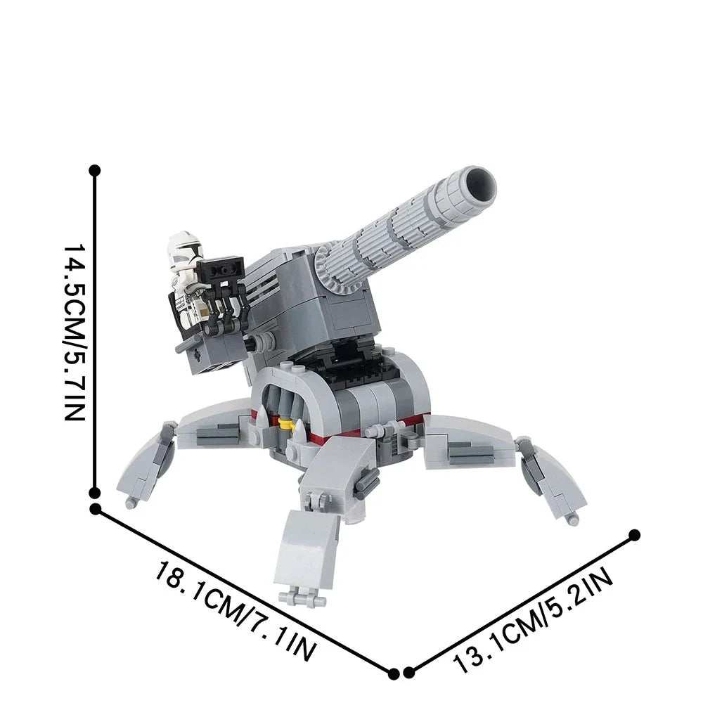 AV-7 Antivehicle Cannon Custom Star Wars MOC