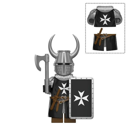 Knights Hospitaller Custom Crusader Minifigure