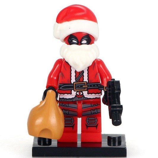 Deadpool Santa Special Christmas Superhero Minifigure