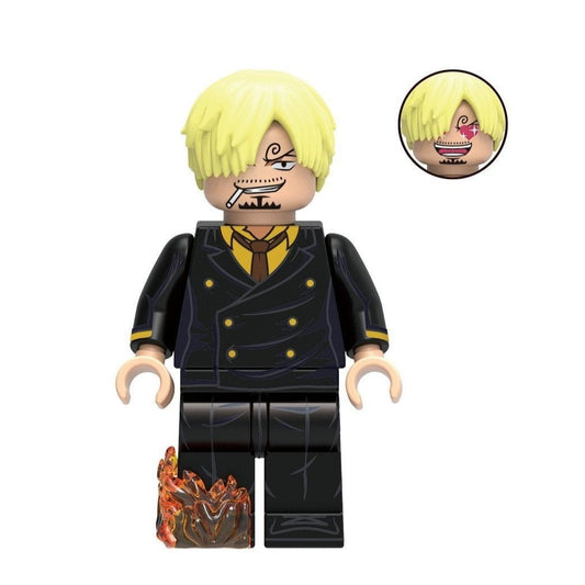 Sanji Custom One Piece Anime Minifigure