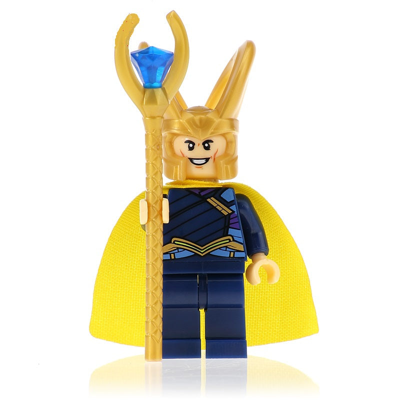 Loki Ragnarok Custom Marvel Superhero Minifigure