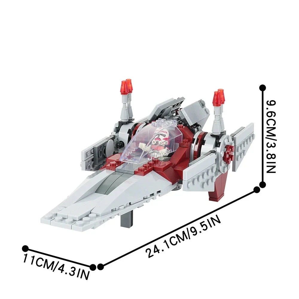 V-Wing Fighter Custom Star Wars MOC