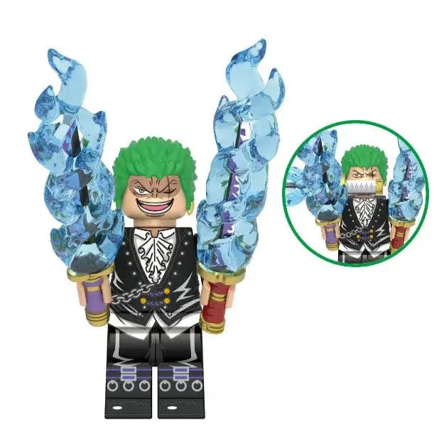 Roronoa Zoro Custom One Piece Anime Minifigure