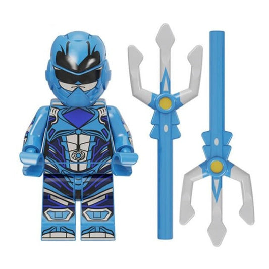 Blue Ranger Custom Power Rangers Minifigure