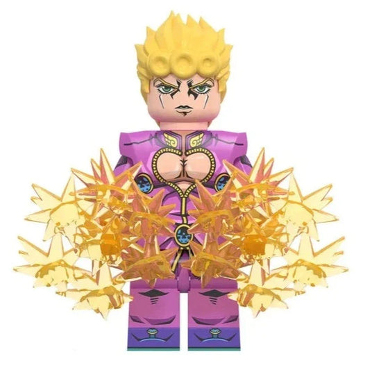 Giorno Giovanna from JoJo's Bizarre Adventure Custom Anime Minifigure