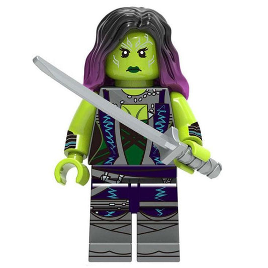 Gamora Custom Marvel Superhero Minifigure Guardians of the Galaxy