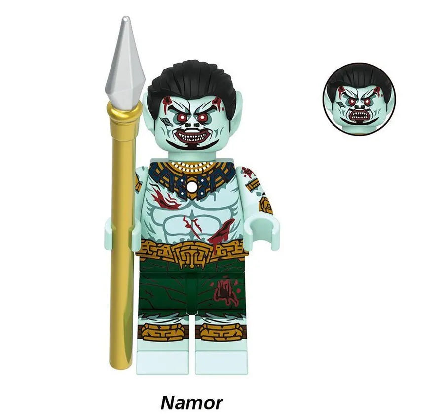 Figurine de super-héros Marvel personnalisée Zombie Thor
