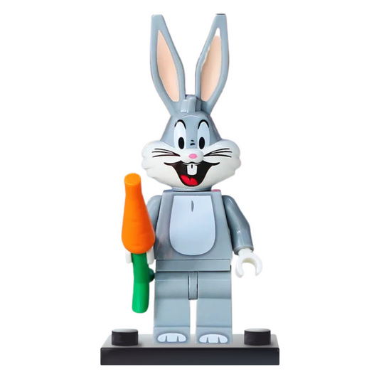 Bugs Bunny Custom Looney Tunes Cartoon Minifigure