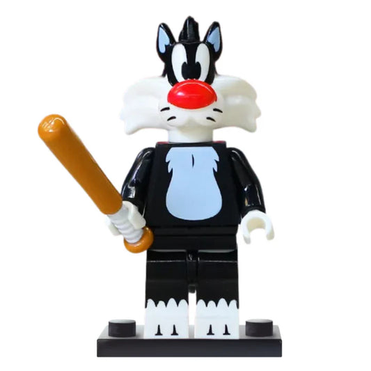 Sylvester Custom Looney Tunes Cartoon Minifigure