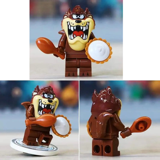 Tasmanian Devil Taz Custom Looney Tunes Cartoon Minifigure