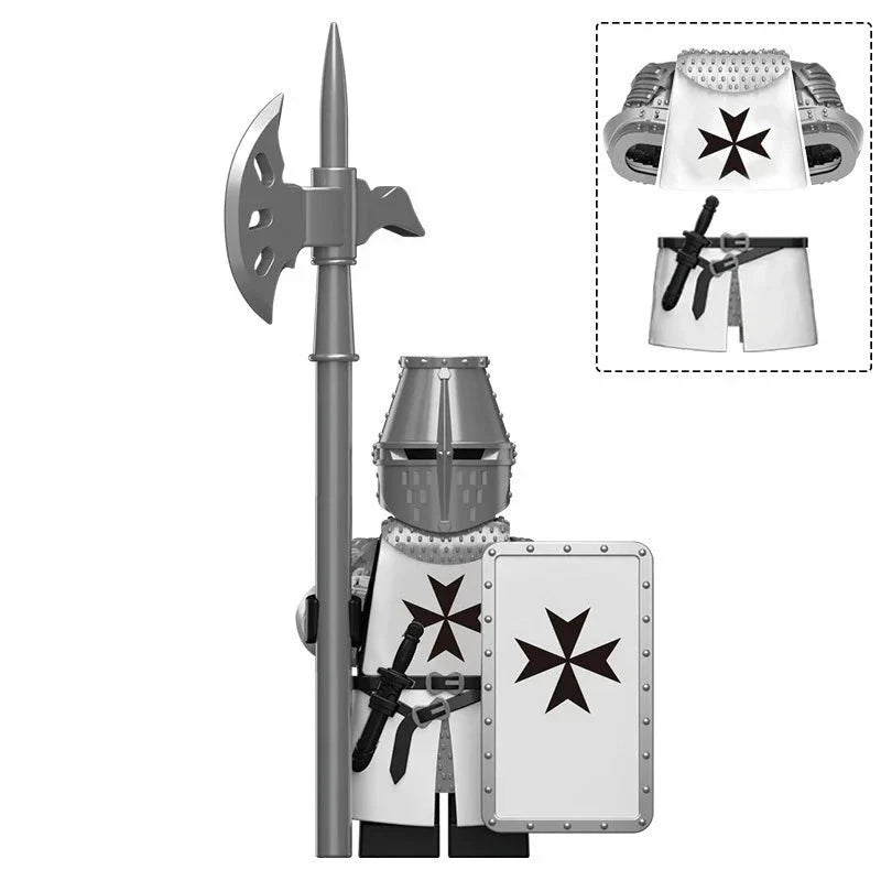 Knights Hospitaller Custom Crusader Minifigure