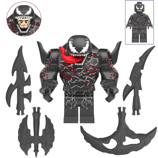 Riot (Venom) Custom Marvel Superhero Minifigure
