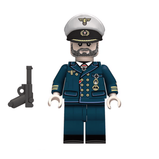 WW2 Military Oberleutnant zur See Custom Military Minifigure